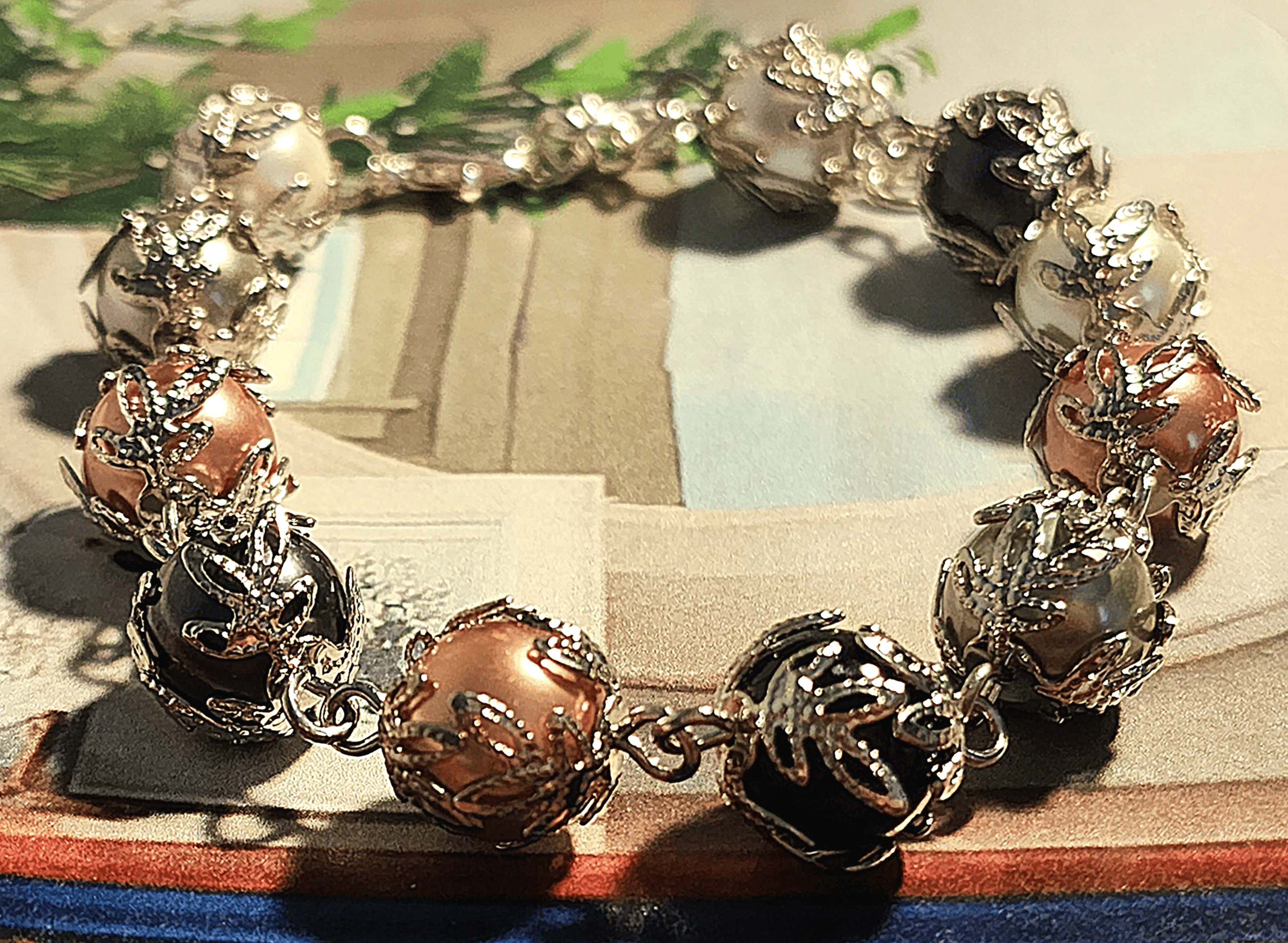 Beautiful Artificial Pearl Bracelet
